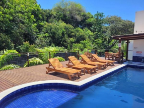Flat Maré 3 - 2da praia condomínio com piscina, Morro de Sao Paulo
